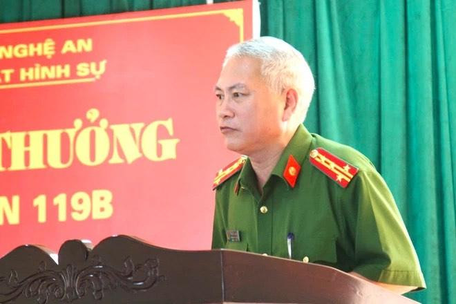 Đại tá Phạm Hoài Nam - Phó Thủ trưởng thường trực Cơ quan Cảnh sát điều tra Công an tỉnh Nghệ An