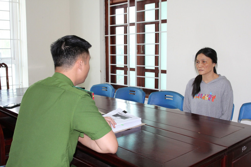 Cơ quan công an làm việc với Đào Thị Mộng Thường Cơ quan công an làm việc với Đào Thị Mộng Thường