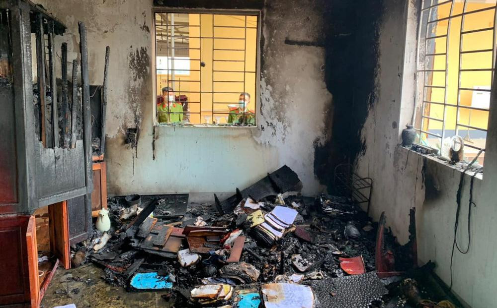 Hiện trường vụ cháy