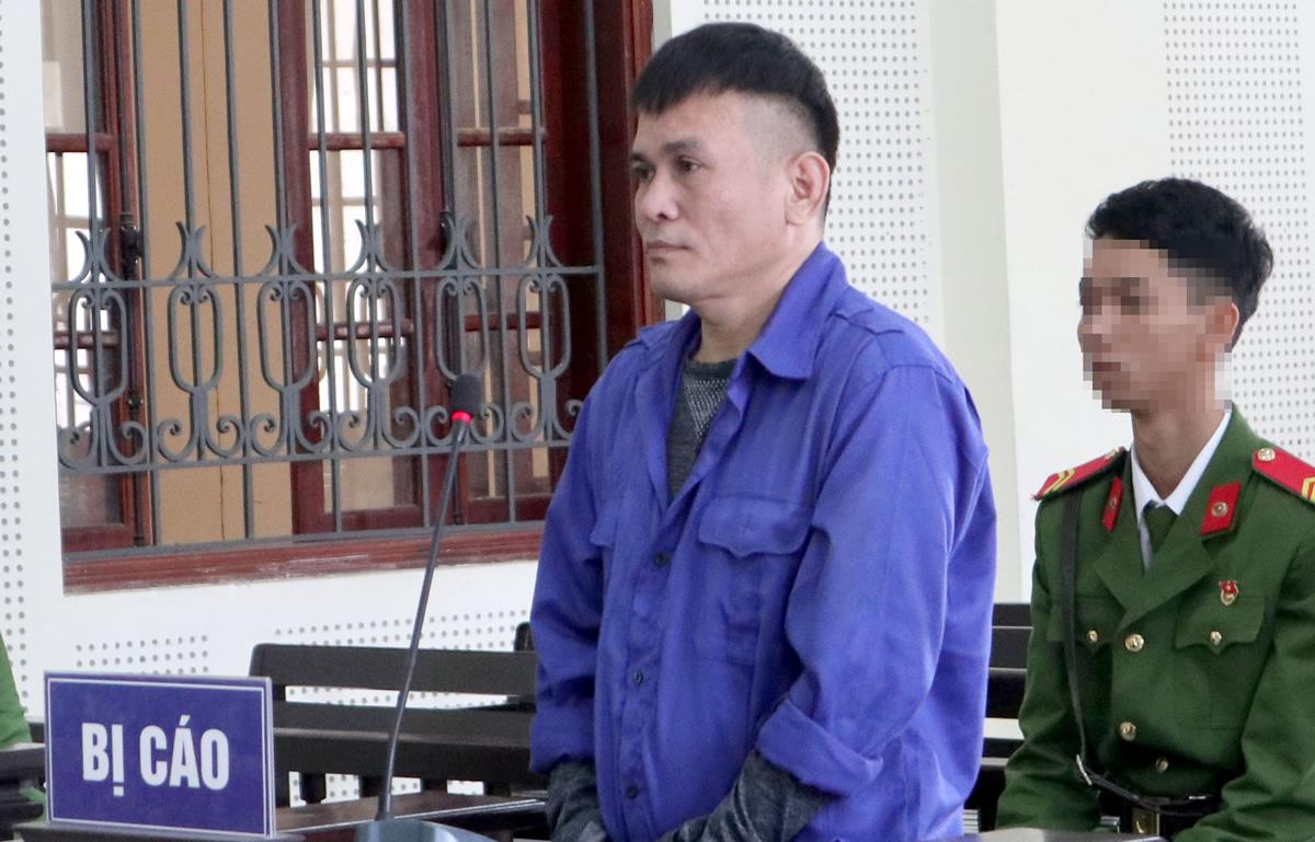 Bị cáo Ngô Đức Thành tại tòa Bị cáo Ngô Đức Thành tại tòa