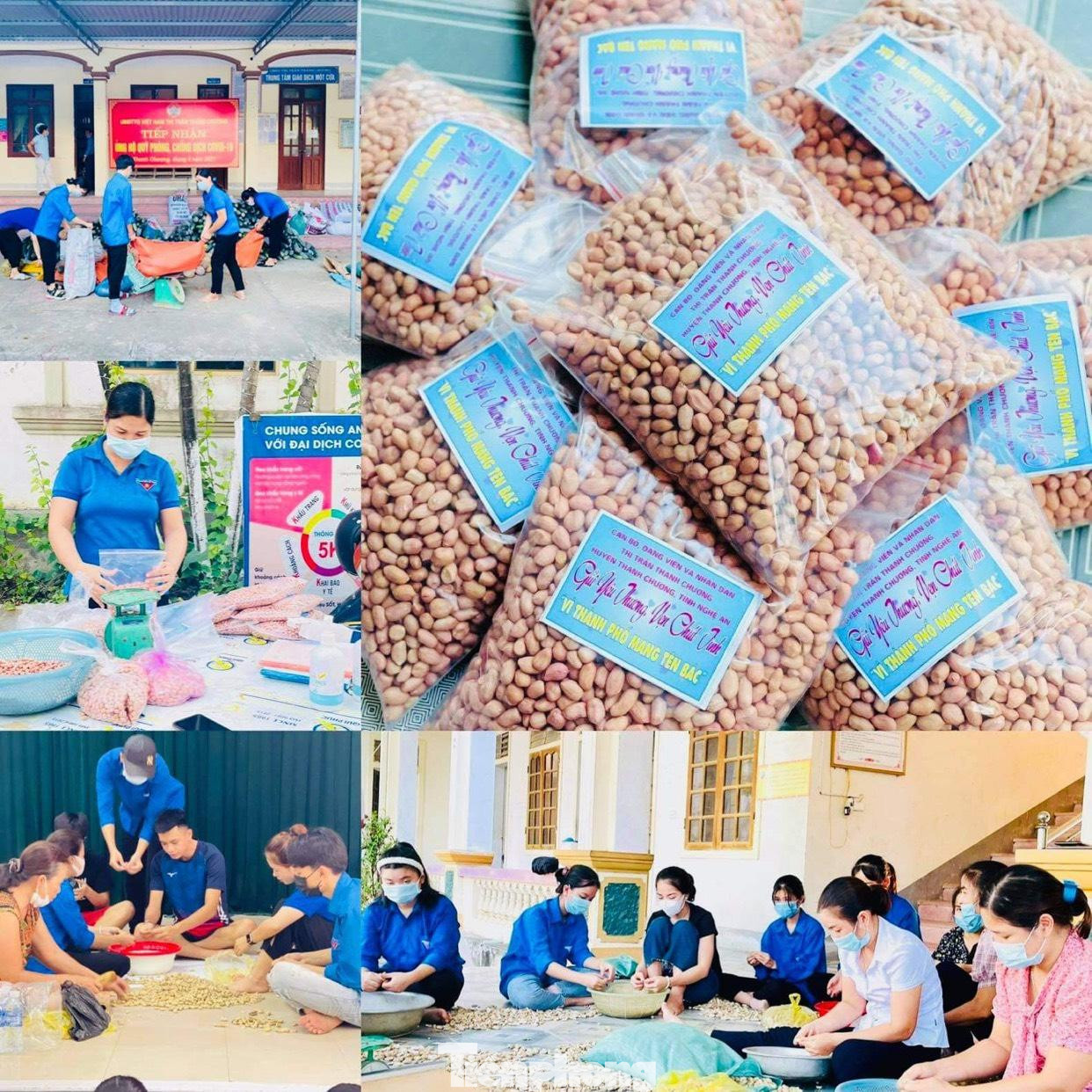 Phát huy tinh thần xung kích, tình nguyện, tuổi trẻ Nghệ An luôn đồng hành cùng người dân phân loại, đóng gói hàng hoá.