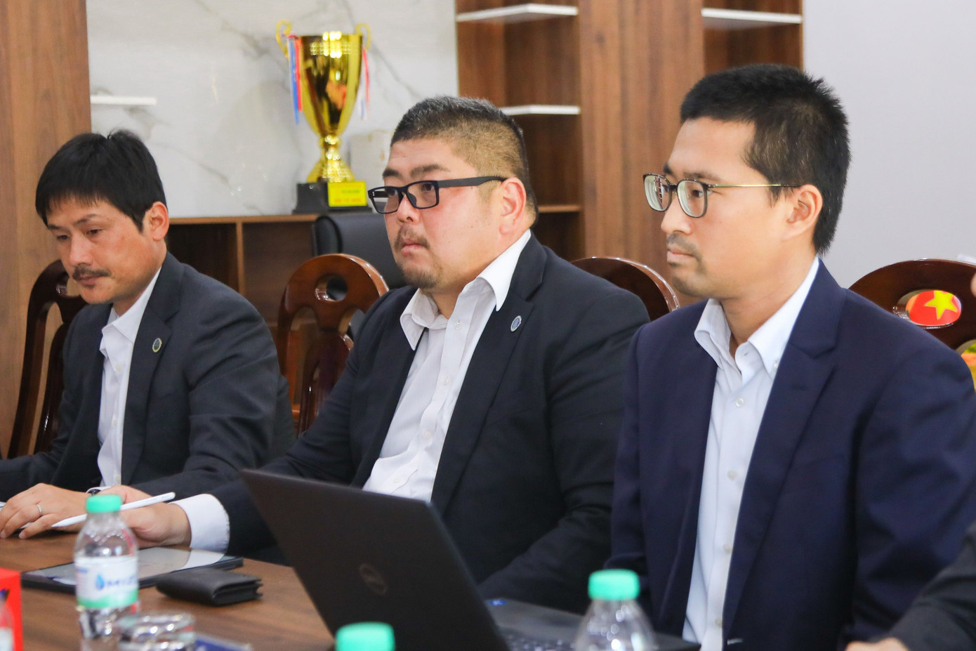 Đại diện CLB Mito Hollyhock tại buổi làm việc Đại diện CLB Mito Hollyhock tại buổi làm việc