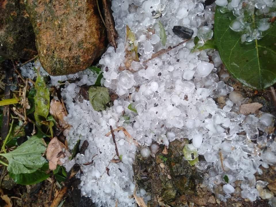 Mưa đá xuất hiện tại huyện miền núi Quế Phong, Nghệ An chiều 21/3 Mưa đá xuất hiện tại huyện miền núi Quế Phong, Nghệ An chiều 21/3