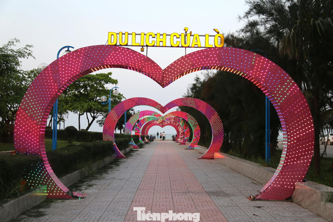 Nhiều địa điểm check in cho du khách khi tới biển Cửa Lò