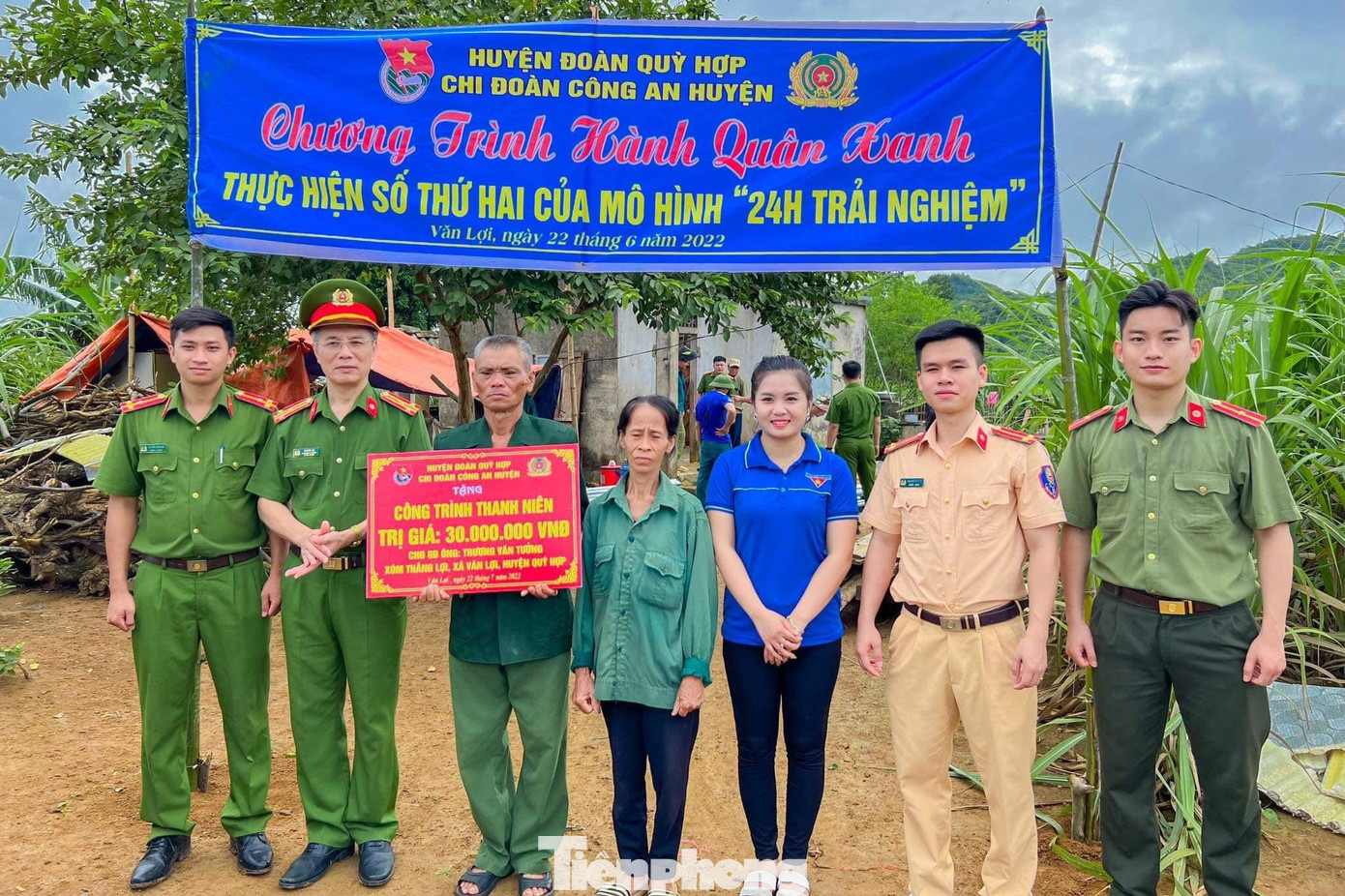 Mô hình “24h trải nghiệm” của Đoàn thanh niên công an huyện Quỳ Hợp, Nghệ An