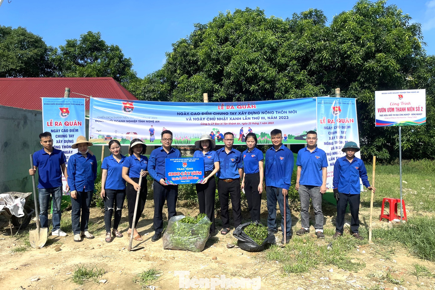 Trồng mới 13.500 cây xanh