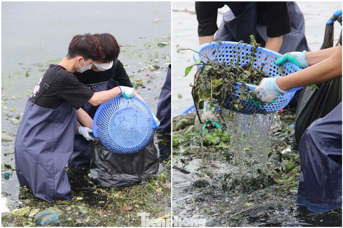 Đặng Thống Hưng cho hay, khi bước xuống các con kênh, nhóm cũng xác định gặp nhiều nguy hiểm, vì nhiều mảnh vỡ, kim tiêm… nhưng tất cả các thành viên tham gia đều nhiệt huyết. Ngoài ra, được nhiều người ủng hộ cũng là động lực giúp cả nhóm nỗ lực góp phần làm sạch môi trường.