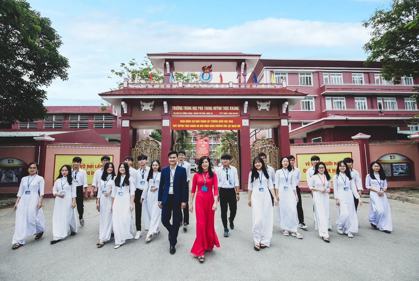 Trường THPT Huỳnh Thúc Kháng có tỷ lệ trúng tuyển lớp 10 thấp nhất ở thành phố Vinh.