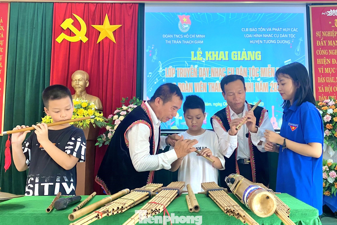 Lớp học có tổng số 40 đoàn viên, thanh thiếu nhi đăng kí tham gia.