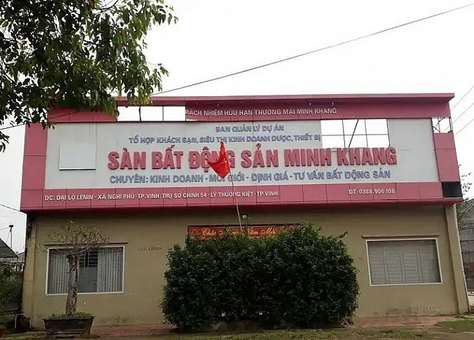 Khởi tố vụ án 'Lừa đảo chiếm đoạt tài sản' xảy ra tại dự án khu đô thị Minh Khang (xã Nghi Phú -TP Vinh) Khởi tố vụ án 'Lừa đảo chiếm đoạt tài sản' xảy ra tại dự án khu đô thị Minh Khang (xã Nghi Phú -TP Vinh)