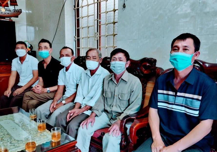 Hiện sức khỏe, tinh thần của 6 ngư dân ở thị xã Cửa Lò đã ổn định