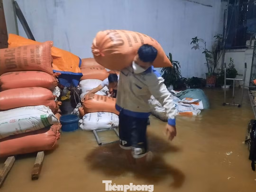 “Ngay trong đêm, chúng tôi đã tuyên truyền, huy động các lực lượng hỗ trợ bà con kê cao đồ đạc, tài sản. Những hộ có nguy cơ lụt nặng được vận động đi tránh trú tại nhà người thân để đảm bảo an toàn”, ông Châu nói.