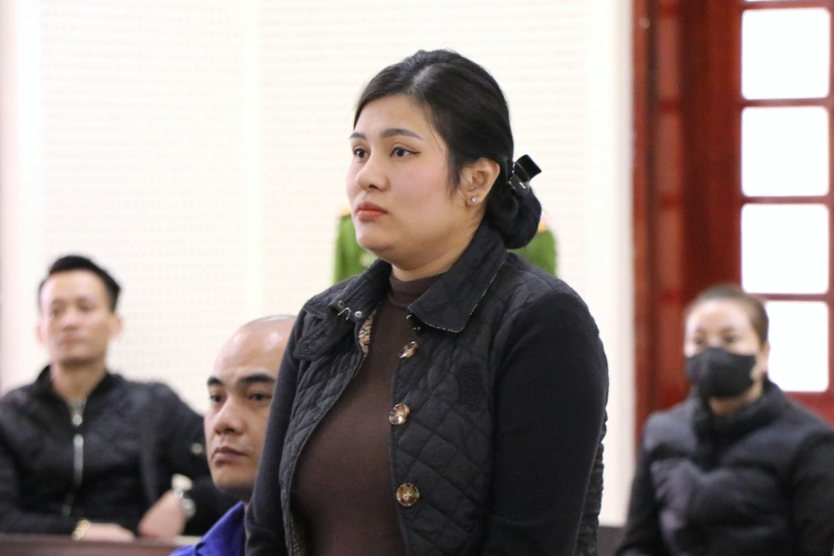 Bị cáo Võ Hằng Nga tại tòa Bị cáo Võ Hằng Nga tại tòa