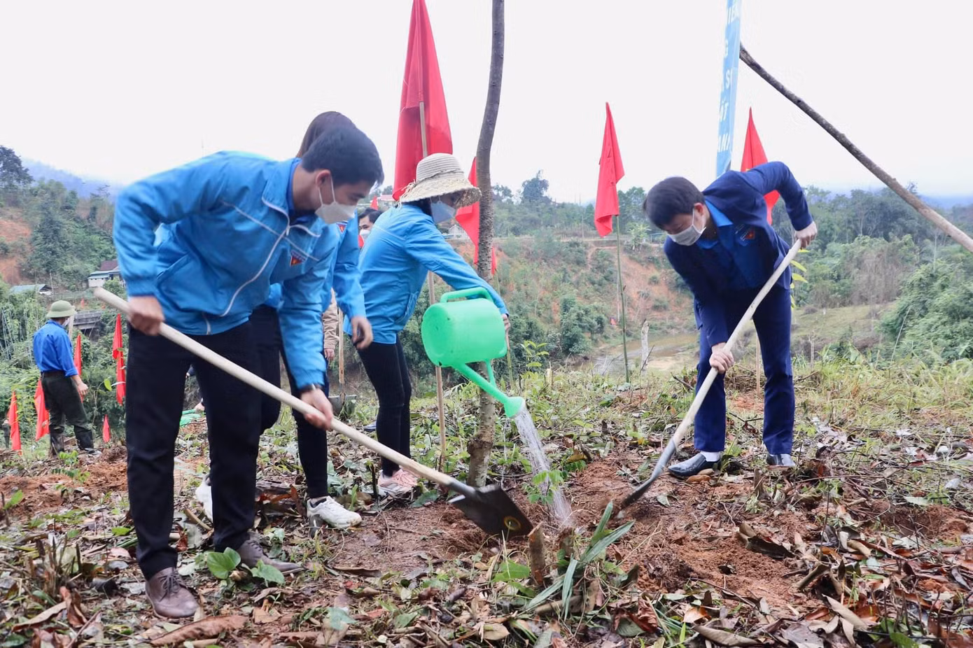 Giai đoạn 2018 - 2022, các cấp bộ Đoàn ở Nghệ An đã có nhiều hoạt động trồng cây ý nghĩa với nhiều hình thức đa dạng, thu hút đông đảo ĐVTN tham gia. Riêng trong năm 2021, tuổi trẻ Nghệ An đã trồng mới được 157.425 cây xanh.