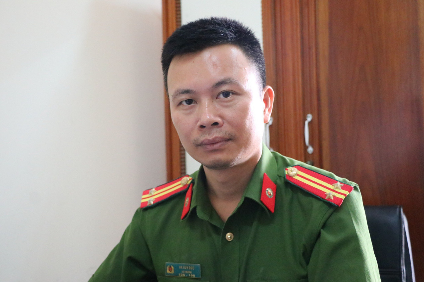 Trung tá Hà Huy Đức