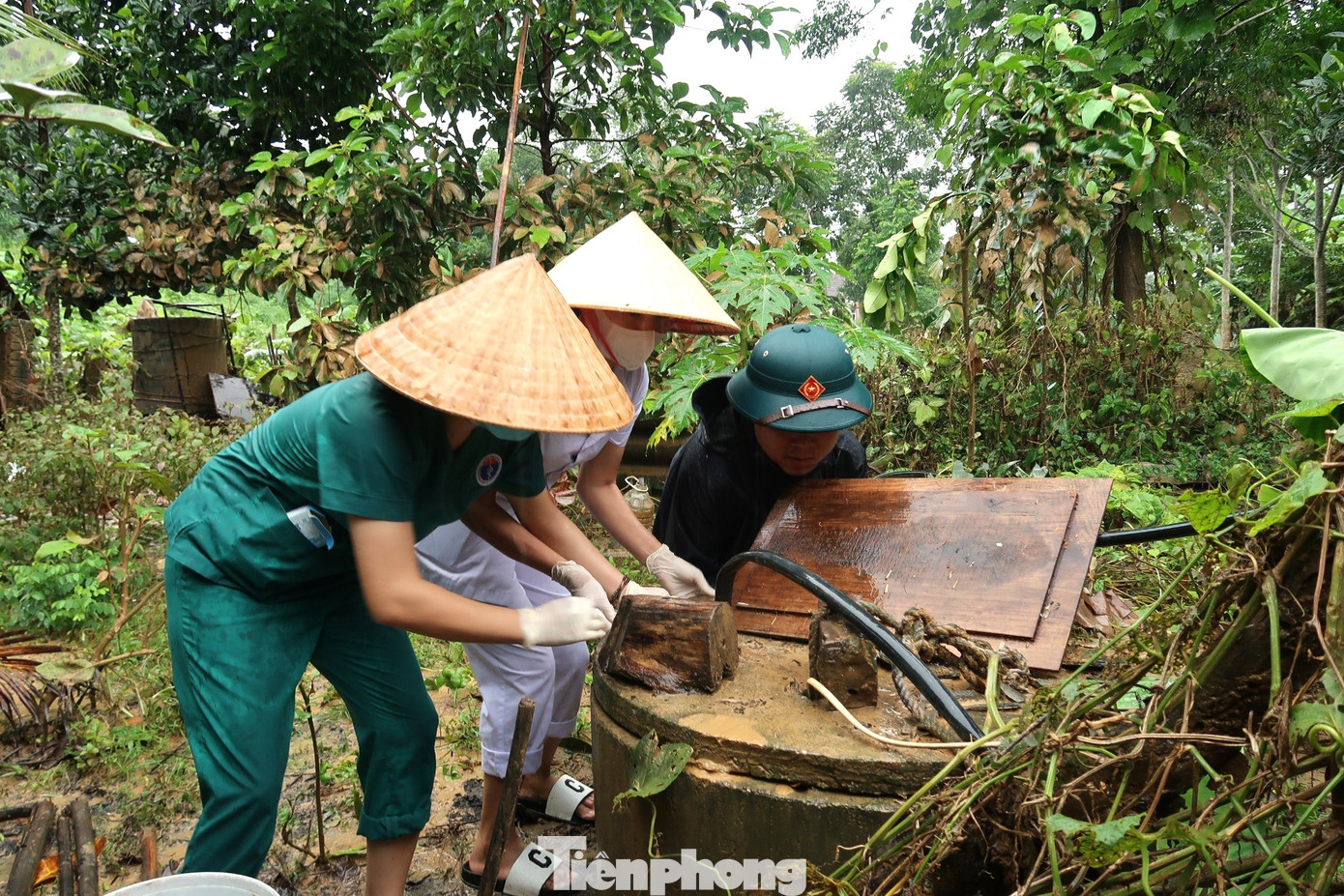 Nhiều giếng nước ở huyện Quỳ Châu bị ô nhiễm Nhiều giếng nước ở huyện Quỳ Châu bị ô nhiễm