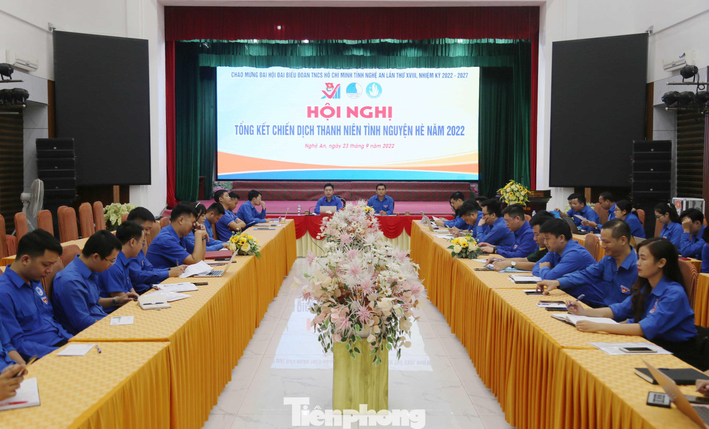 Toàn cảnh Hội nghị Tổng kết Chiến dịch Thanh niên tình nguyện hè năm 2022