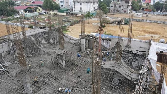 Hầu hết cấu kiện đã bị hư hỏng