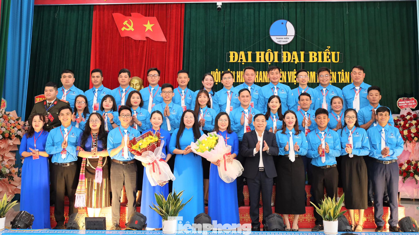 Ra mắt Ủy ban Hội Liên hiệp Thanh niên Việt Nam huyện Tân Kỳ khóa VI, nhiệm kỳ 2024 – 2029