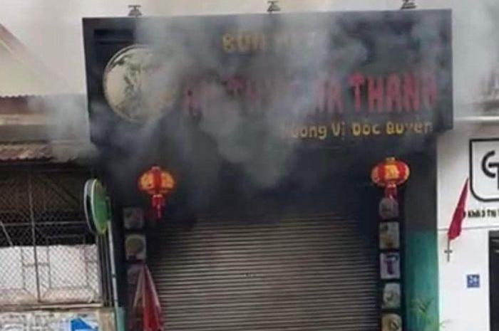 Hiện trường vụ cháy