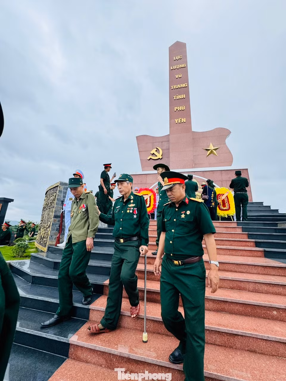 Trong số hơn 200 cựu chiến binh tham gia hành trình, có tới 109 người là thương bệnh binh, mang trên người nhiều thương tích chiến tranh.