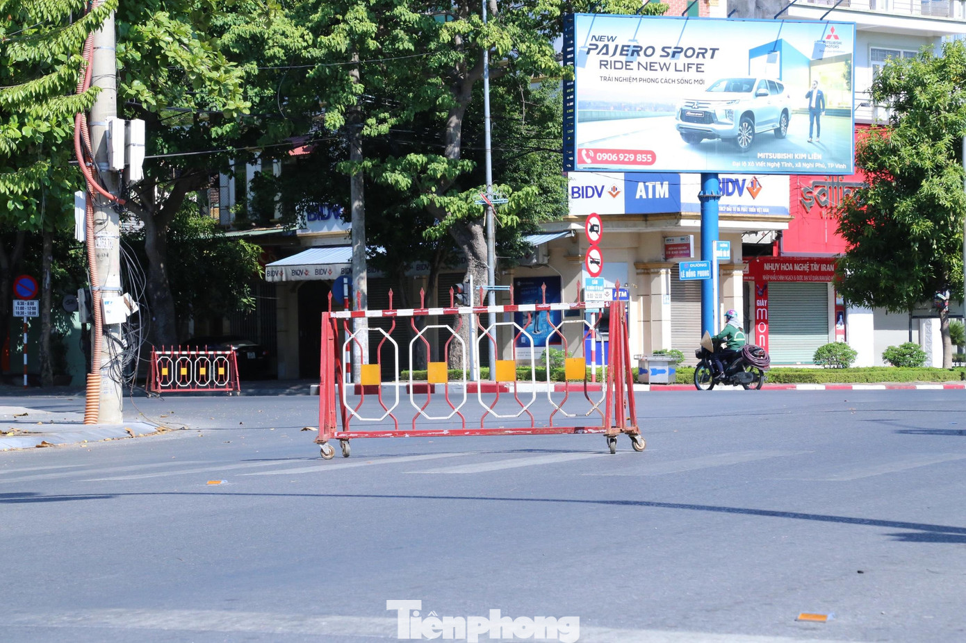 70 chốt kiểm soát phòng chống dịch được lập ra trên địa bàn thành phố Vinh