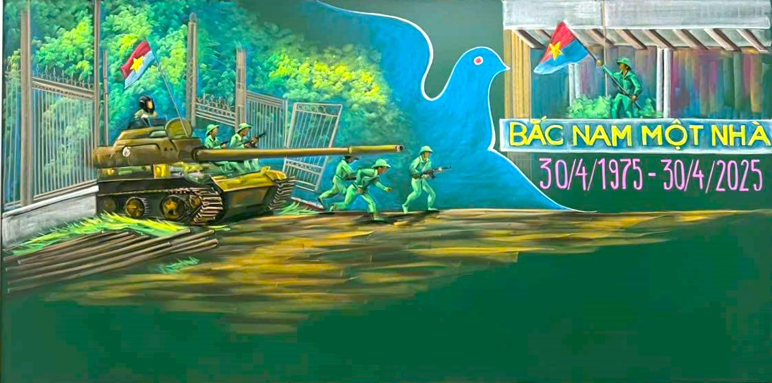 Tác phẩm như một lời tri ân gửi tới các chiến sĩ đã ngã xuống vì độc lập tự do của Tổ quốc.