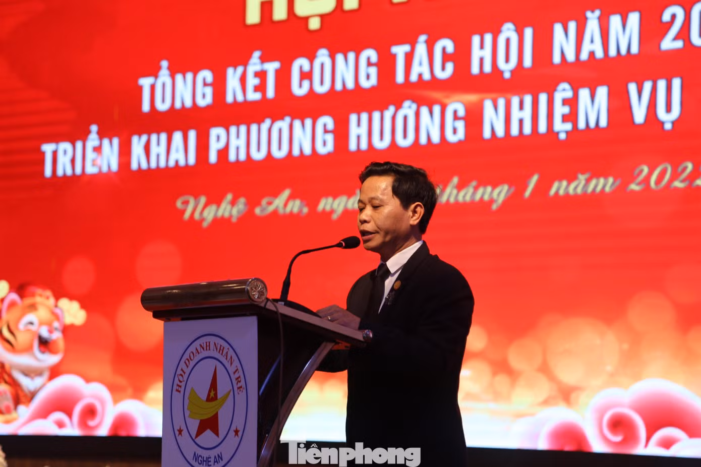 Anh Nguyễn Đàm Văn - Chủ tịch Hội doanh nhân trẻ tỉnh Nghệ An