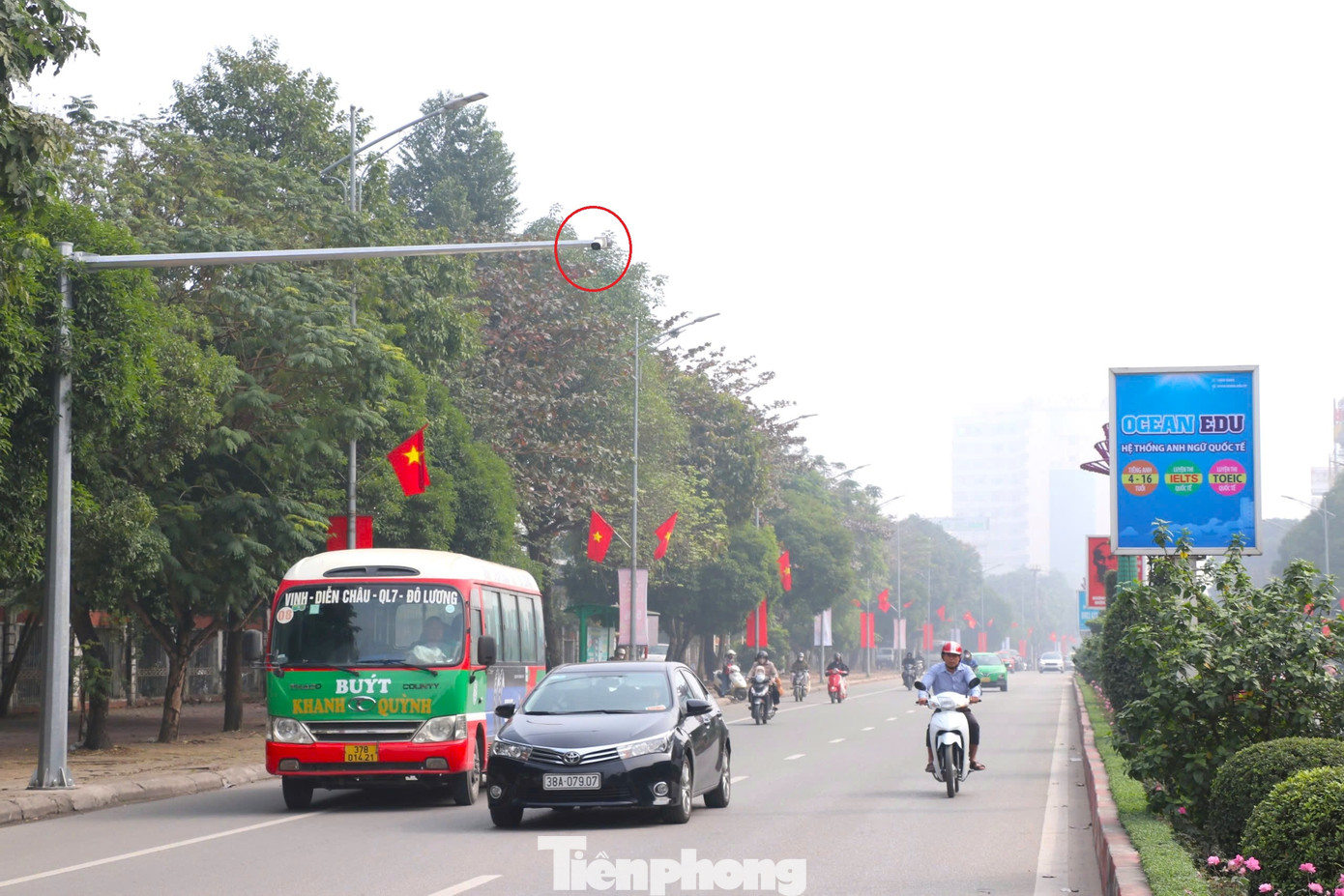 Hệ thống hơn 600 camera giám sát được lắp đặt ở TP Vinh