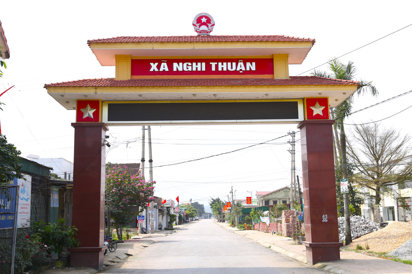 Nghi Thuận nỗ lực đạt xã nông thôn mới kiểu mẫu Nghi Thuận nỗ lực đạt xã nông thôn mới kiểu mẫu