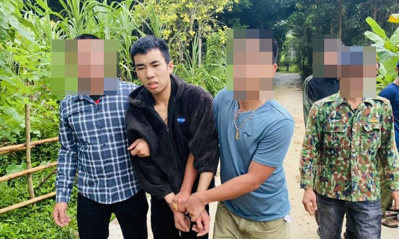 Đối tượng Lữ Văn Khánh bị bắt giữ Đối tượng Lữ Văn Khánh bị bắt giữ