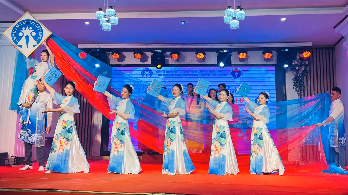 Chương trình văn nghệ tại chương trình.