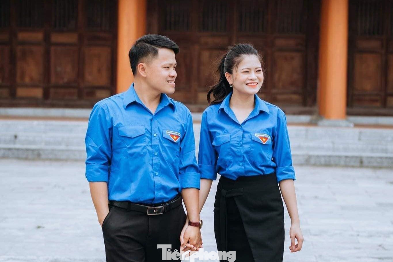 Anh Lê Dương Đảm và chị Phan Thị Sao