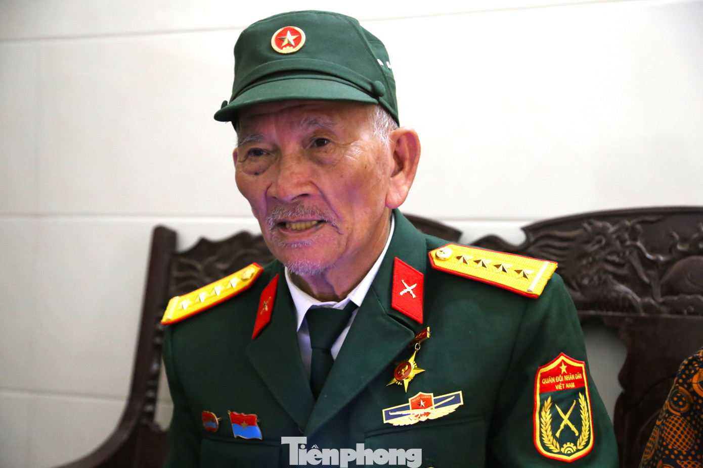 Cựu chiến binh Trần Văn Thanh