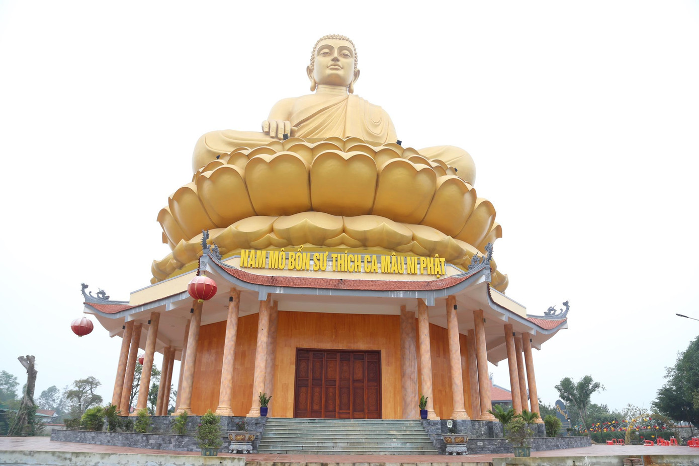 Chiêm ngưỡng tượng Phật lớn nhất Bắc Trung Bộ ảnh 7