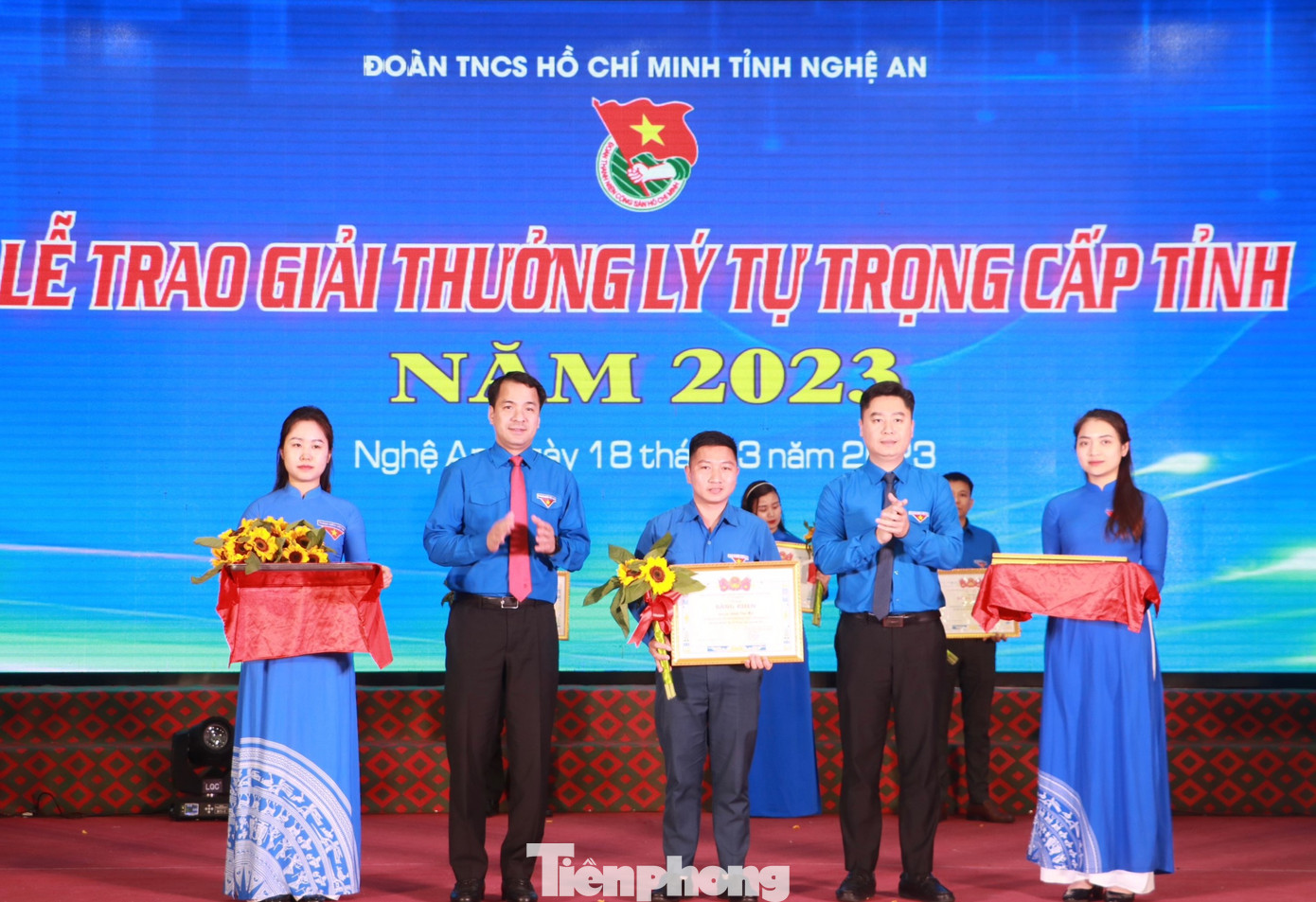 Anh Lãnh Văn Mùi đạt giải thưởng Lý Tự Trọng cấp tỉnh năm 2023