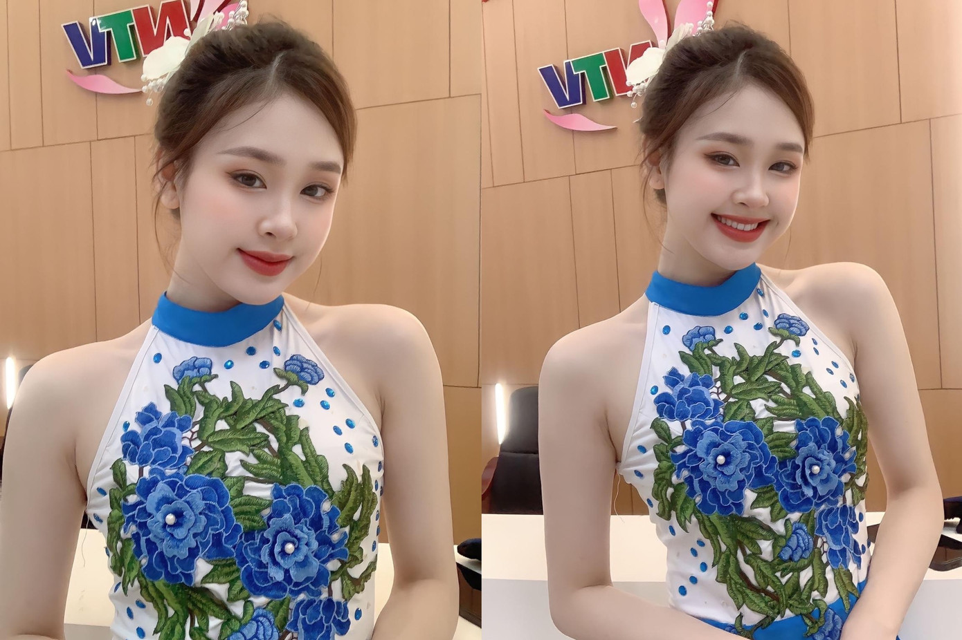 Nguyễn Thảo Vi xinh tươi trong trang phục múa dân gian đương đại