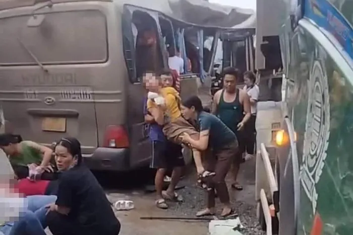 Hiện trường vụ tai nạn Hiện trường vụ tai nạn