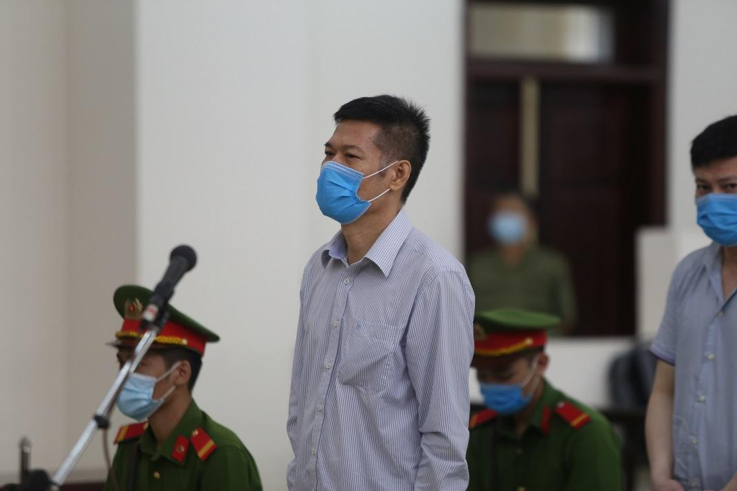 Cựu Giám đốc CDC Hà Nội, bị cáo Nguyễn Nhật Cảm.