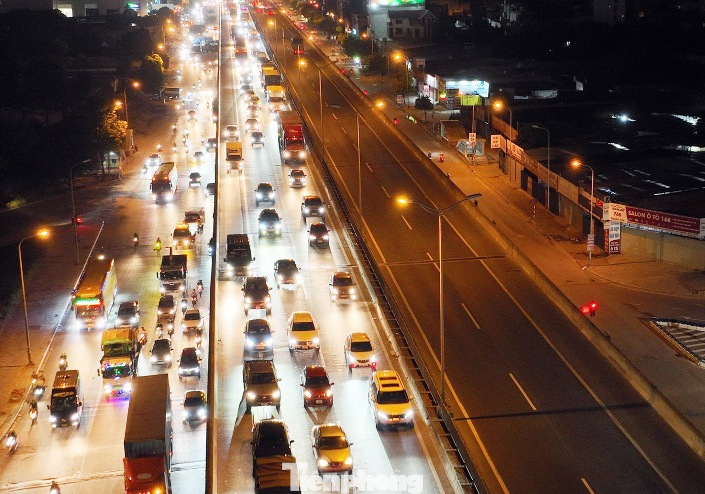 Trước đó, đêm 31/8, tình trạng tương tự cũng xảy ra.