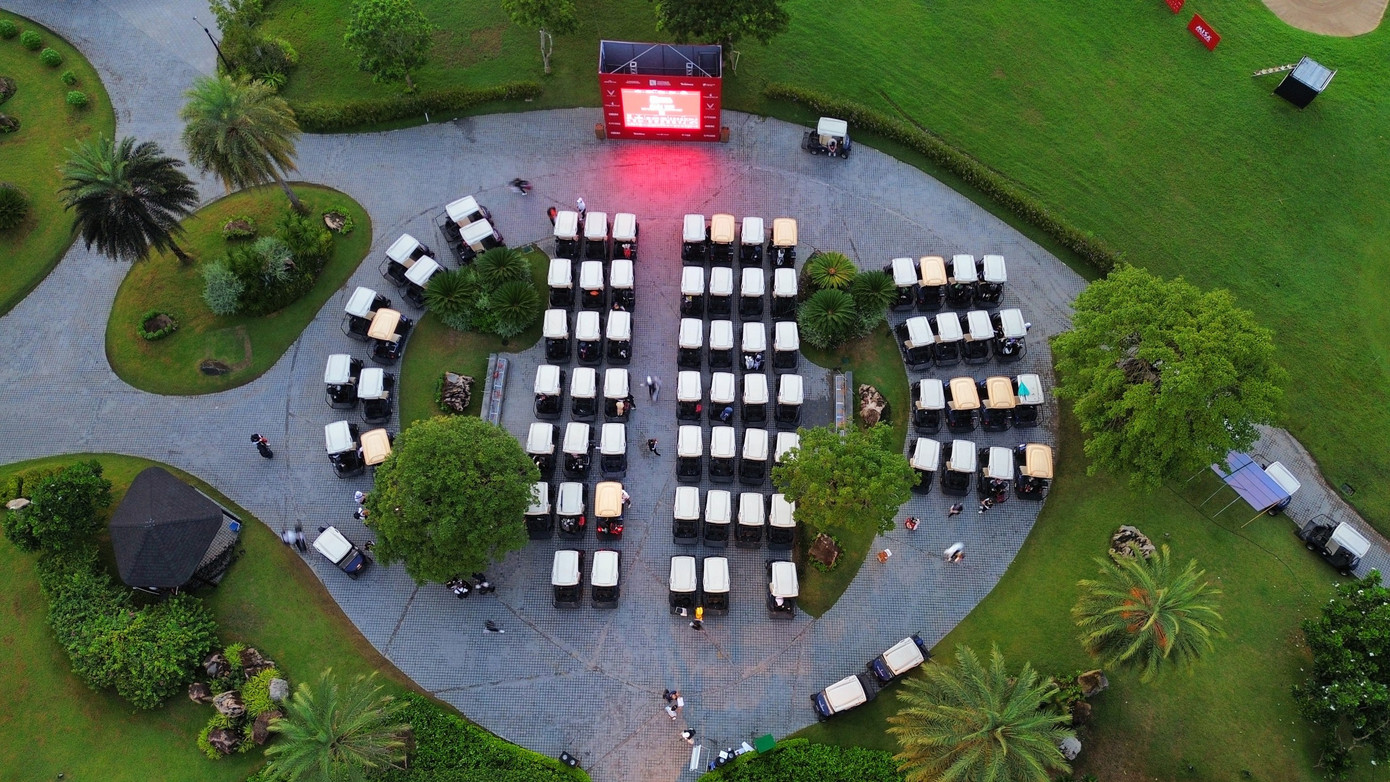 Vinpearl Golf Hải Phòng sẵn sàng cho lễ khai mạc.