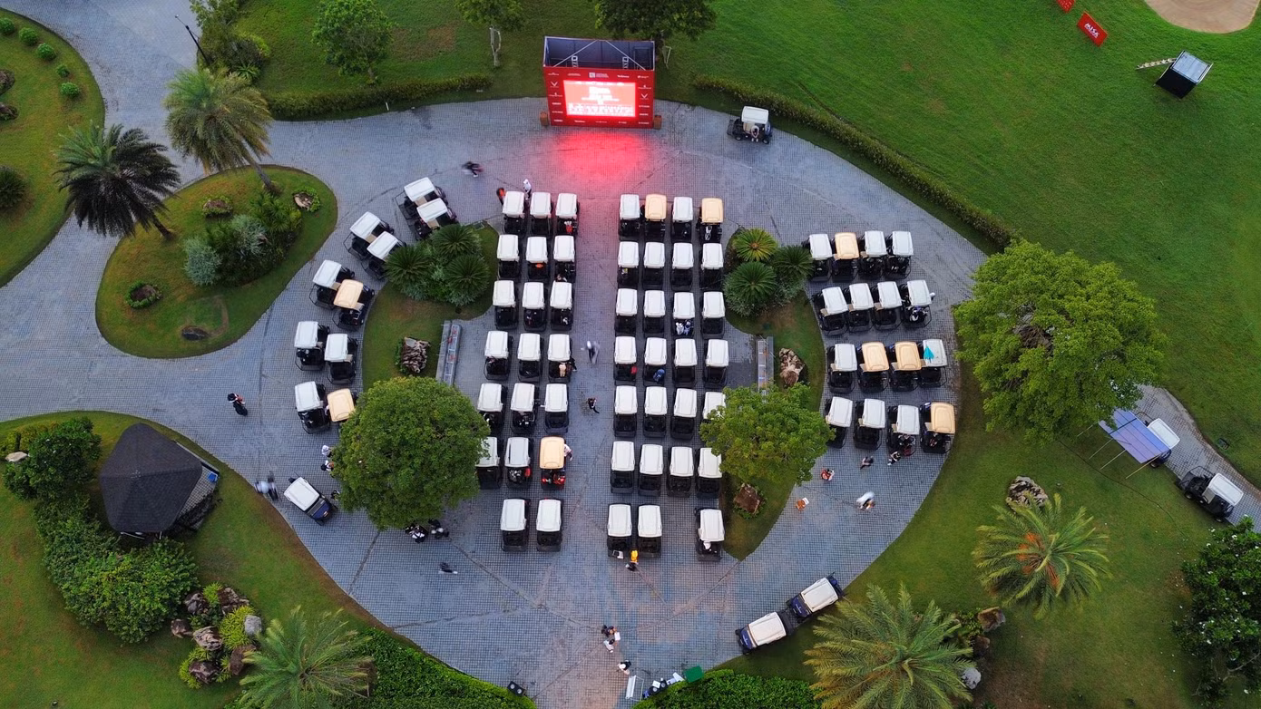 Vinpearl Golf Hải Phòng sẵn sàng cho lễ khai mạc.