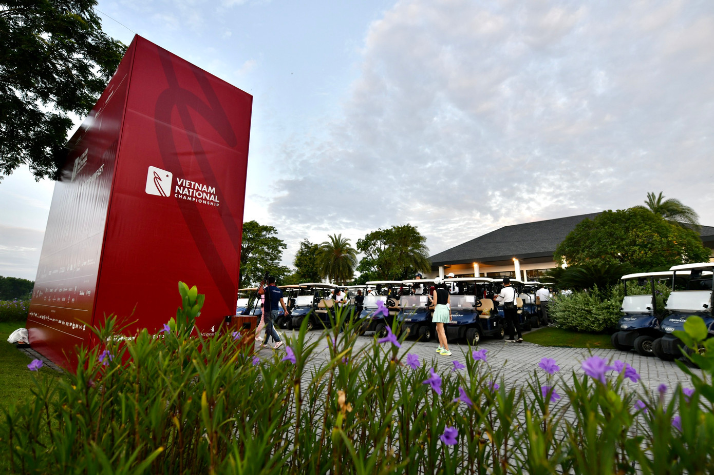 Vinpearl Golf Hải Phòng sẵn sàng cho lễ khai mạc.