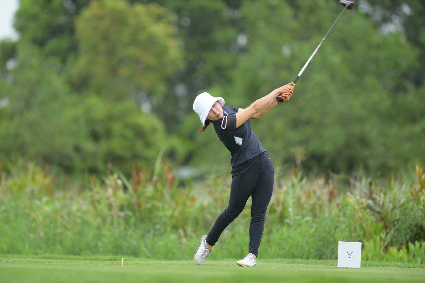 Golfer Nguyễn Thị Vân Anh.