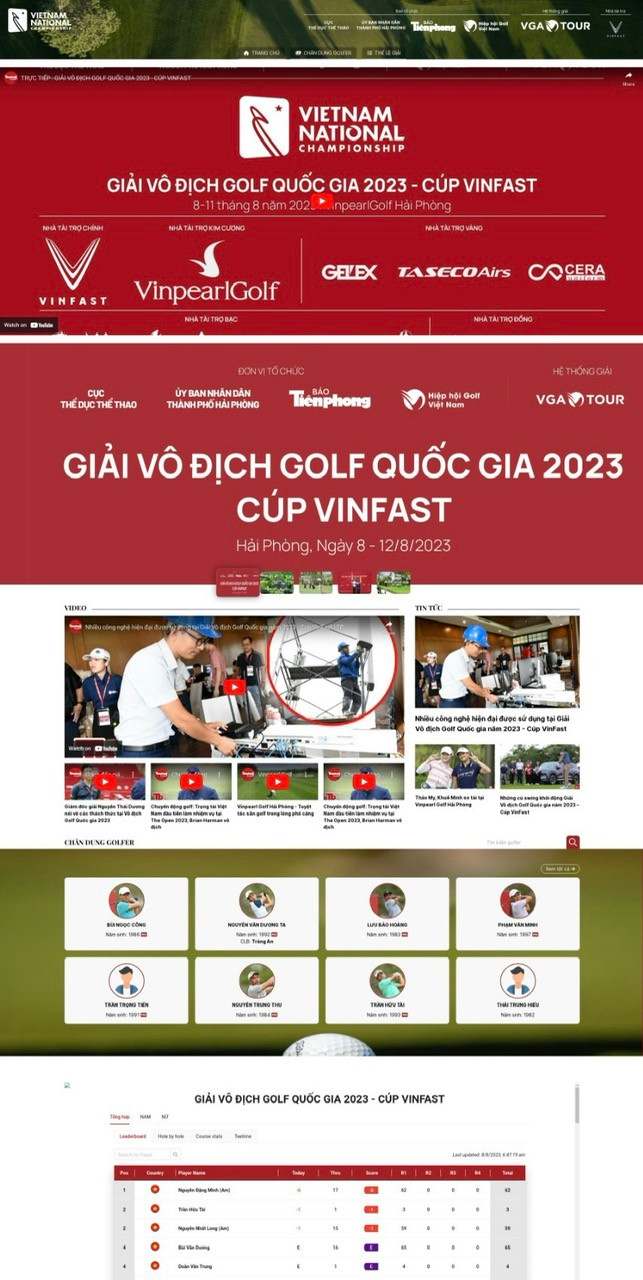 Giải Vô địch Golf Quốc gia: Nơi tìm ra golfer xuất sắc nhất Việt Nam ảnh 18 Giải Vô địch Golf Quốc gia: Nơi tìm ra golfer xuất sắc nhất Việt Nam ảnh 18