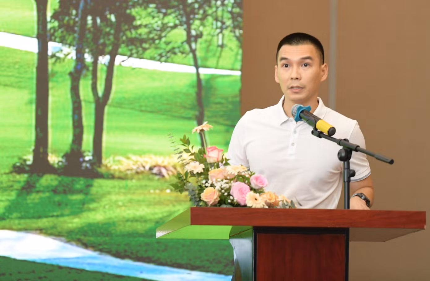 Ông Võ Mạnh Quang - Giám đốc Phát triển dự án của Tập đoàn Sun Group tại Hải Phòng.