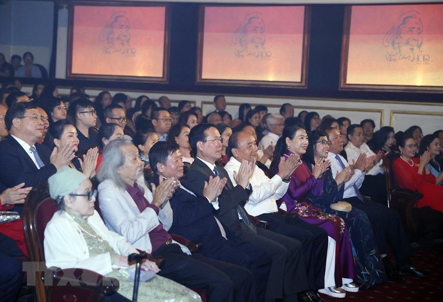 Chương trình nghệ thuật kỷ niệm 100 năm ngày sinh Nhạc sỹ Văn Cao ảnh 7 Chương trình nghệ thuật kỷ niệm 100 năm ngày sinh Nhạc sỹ Văn Cao ảnh 7