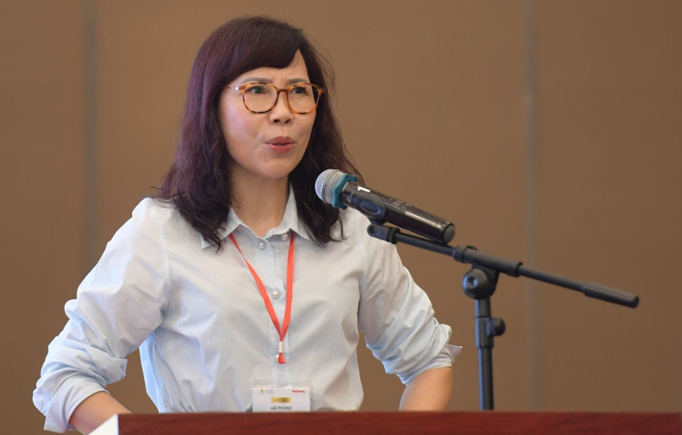 Bà Nguyễn Thị Thương Huyền - Giám đốc Sở Du lịch thành phố Hải Phòng. Bà Nguyễn Thị Thương Huyền - Giám đốc Sở Du lịch thành phố Hải Phòng.