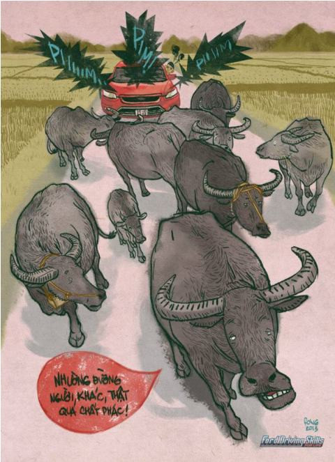 Nhiều xe hơi không chịu nhường đường, đặc biệt trên đường cao tốc