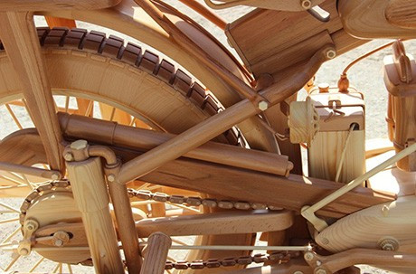 Chiêm ngưỡng chiếc mô tô bằng gỗ siêu độc ảnh 9